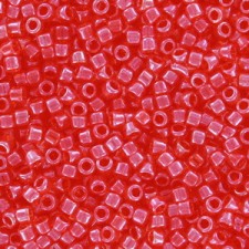 Toho Treasure beads 11/0 Crystal/Tropical Sunset-Lined TT-01-109